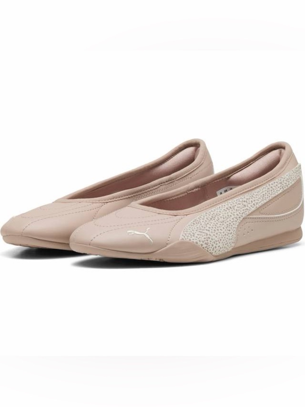 New PUMA Women's Catch Soleil Ballerina Sneaker Rose Latte Pink NIB NWT 6.5